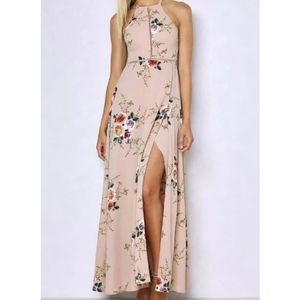 Cupshe Pink Floral Dress Size S